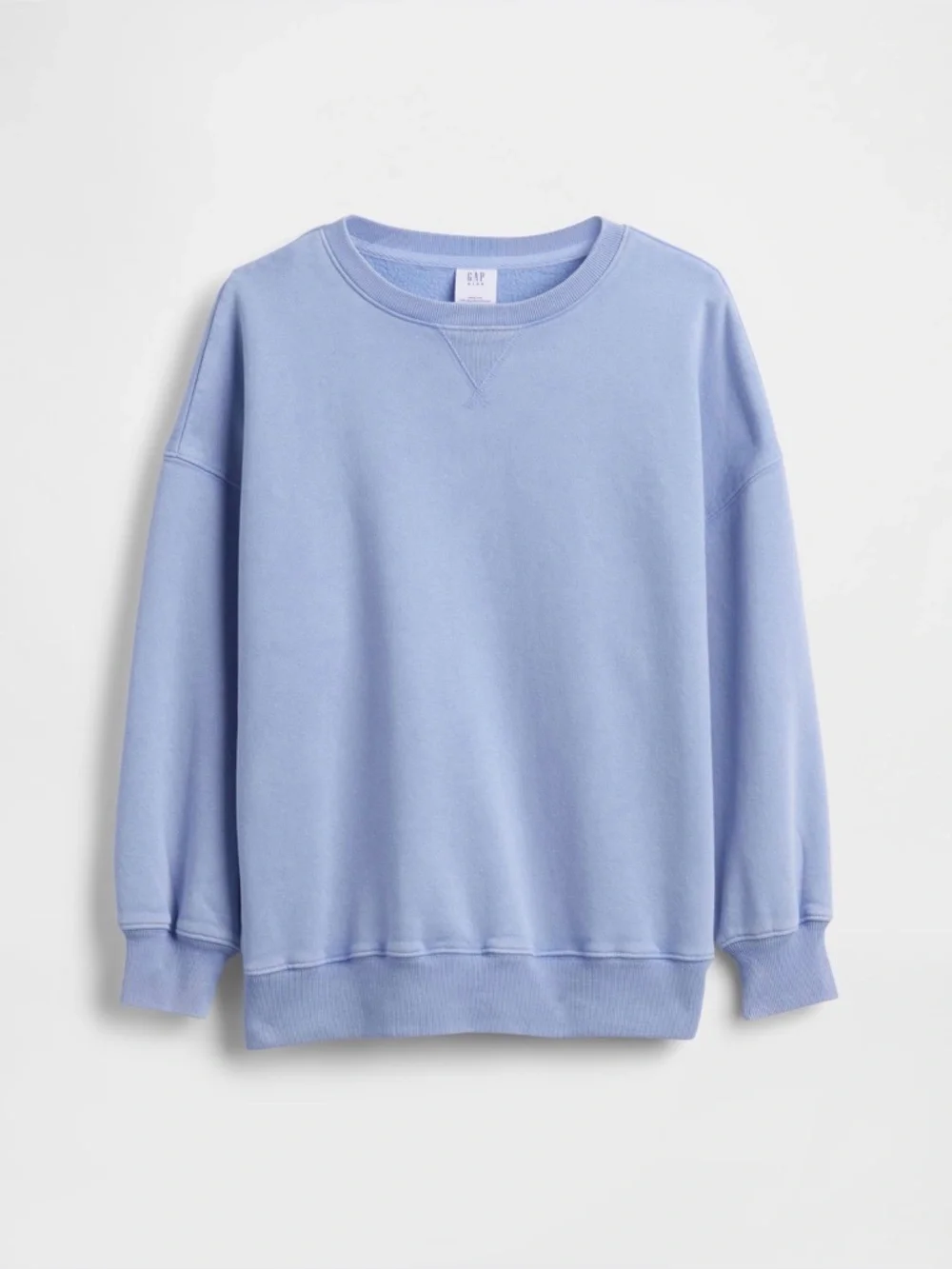 GAP Light Periwinkle Crewneck Sweatshirt